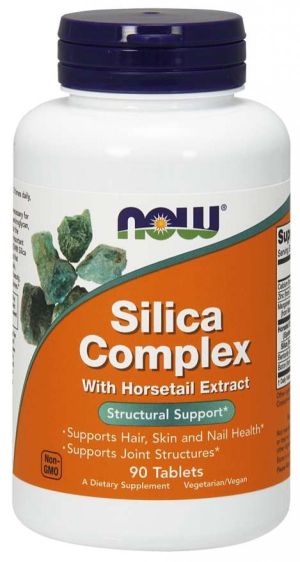 Now Foods NOW Silica Complex 500 мг 90 Таблетки