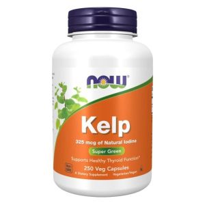 Now Foods NOW Kelp (йод) 325 мкг 250 Veg Capsules