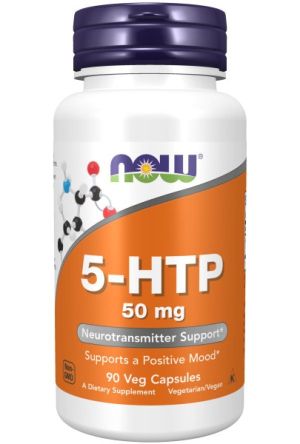 Now Foods NOW 5 HTP 50 мг 90 Капсули