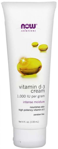 Now Foods NOW Подхранващ Крем С Витамин Д Vitamin D 3 Body Cream 118 мл