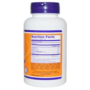 Now Foods NOW Fruit & Greens (organic) 120 Таблетки