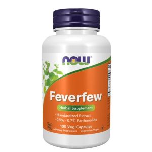 Now Foods NOW Feverfew 400 мг 100 Веган Капсули
