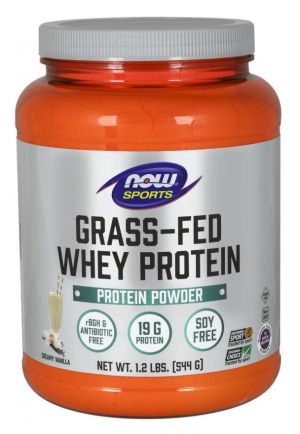 Now Foods NOW Sports Grass Fed Whey Protein 544 г