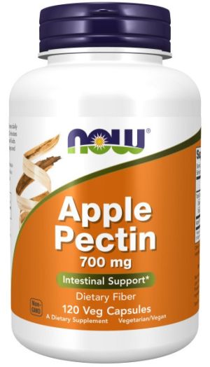 Now Foods NOW Apple Pectin (ябълков Пектин) 700 мг 120 Капсули
