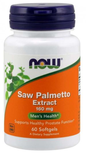 Now Foods NOW Saw Palmetto Extract 160 мг 60 Дражета