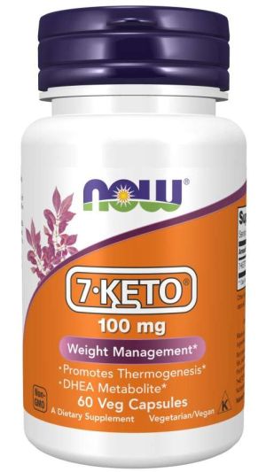 Now Foods NOW 7 Keto 100 мг 60 Капсули
