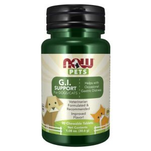 Now Foods Now Pets G.i. Support 90 Chewable Tablets