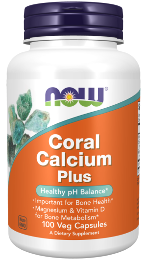 Now Foods NOW Coral Calcium Plus 100 Vcaps