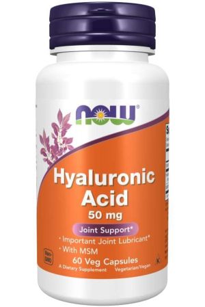 Now Foods NOW Hyaluronic Acid С MSM 60 Капсули