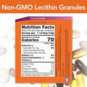 Now Foods NOW Lecithin Гранули 454 г