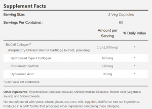 Now Foods NOW Biocell Collagen 120 Веган Капсули
