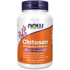 Now Foods NOW Chitosan 500 мг 120 Капсули