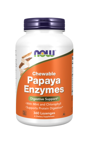 Now Foods NOW Papaya Enzymes 360 Дъвчащи Таблетки