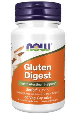Now Foods NOW Gluten Digest 60 Капсули