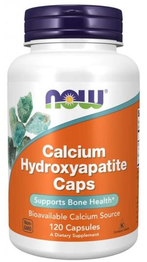 Now Foods NOW Calcium Hydroxyapatite 120 Капсули