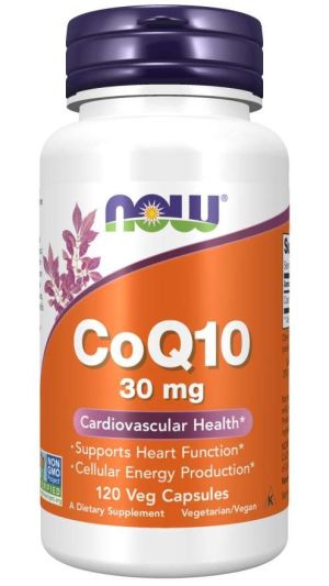 Now Foods NOW Coq10 30 мг 120 Капсули