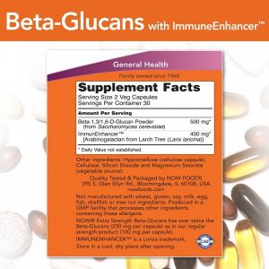 Now Foods NOW Beta 1.3/1.6 Glucan 60 Капсули