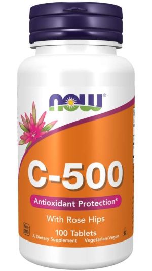 Now Foods NOW Витамин C 500 100 Таблетки
