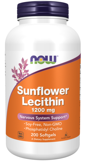 Now Foods NOW Sunflower Lecithin 1200 мг 200 Дражета