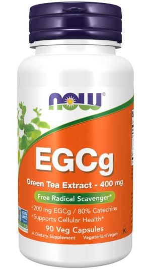 Now Foods NOW Egcg (green Tea Extract) 400 мг 90 Капсули