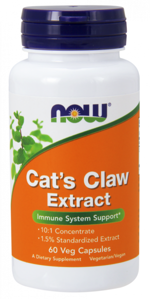 Now Foods NOW Cat's Claw Extract 60 Veg Capsules