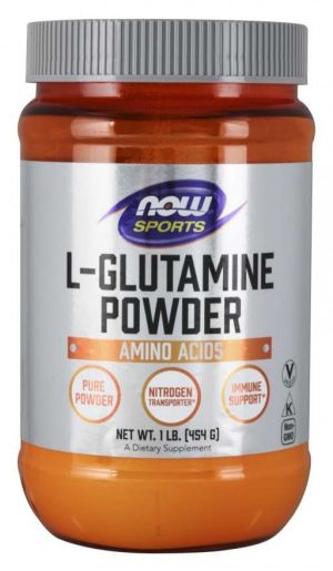 Now Foods NOW Sports L Glutamine Powder 454 г
