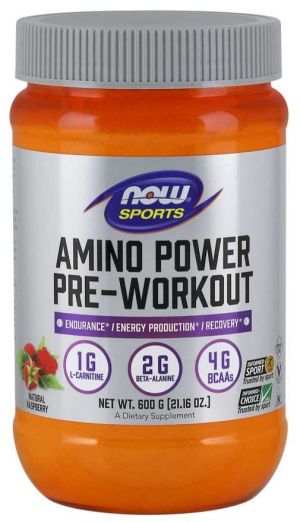 Now Foods NOW Sports Amino Power Pre Workout 600 г