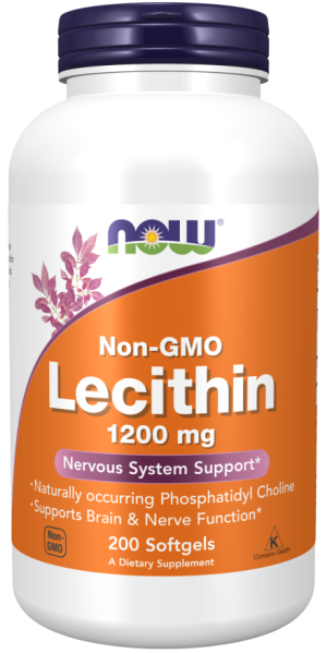 Now Foods NOW Lecithin 1200 мг 200 Дражета