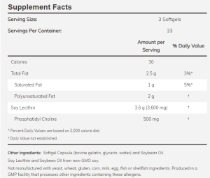 Now Foods NOW Lecithin 1200 мг 200 Дражета