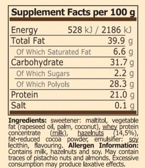 Pure Nutrition Protein Creme 250 г