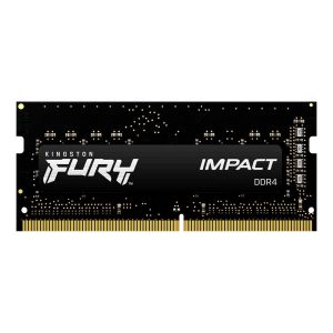 Памет Kingston Fury Impact 16GB(2x8GB) SODIMM DDR4 3200MHz CL20 16Gbit - KF432S20IBK2/16