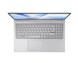 Лаптоп Asus Vivobook X1504VA-BQ4595, Intel 5 120U 1.4 GHz (12MB Cache, up to 5.0 GHz, 10 cores, 12 Threads), 15.6" FHD,(1920x1080),16GB DDR4 ( 8 GB on BD), SSD 1TB, No OS, Cool Silver