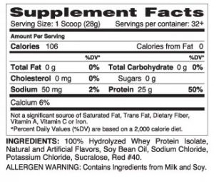 Dymatize ISO 100 932 г