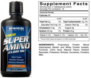 Dymatize Liquid Super Amino 23000 946 мл
