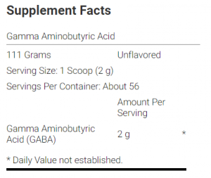 Dymatize GABA Powder 111 г.