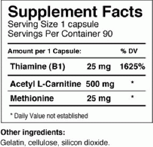 Dymatize Acetyl L Carnitine 500 мг 90 Капсули