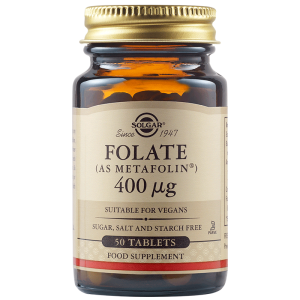 Solgar Folate 400 мкг 50 Таблетки