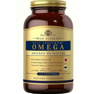 Solgar Full Spectrum Omega Wild Alaskan 120 Меки Капсули