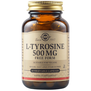 Solgar L Tyrosine 500 мг 50 Веган Капсули