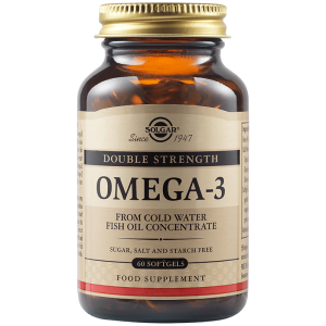 Solgar Omega 3 Double Strength 60 Меки Капсули