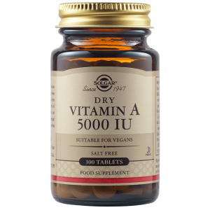 Solgar Vitamin А 5000 IU 100 Таблетки