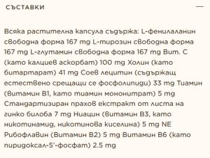Solgar Neuro Nutrients 30 Веган Капсули