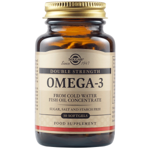 Solgar Omega 3 Double Strength 30 Меки Капсули