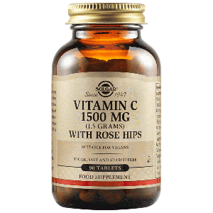 Solgar Vitamin C With Rose Hips 1500 мг 90 Таблетки