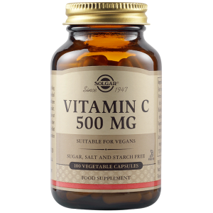 Solgar Vitamin C With Rose Hips 500 мг 100 Таблетки