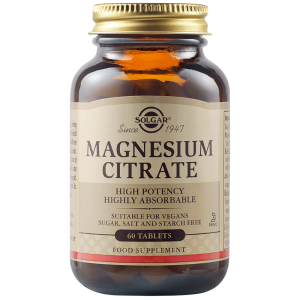 Solgar Magnesium Citrate 200 мг 60 Таблетки
