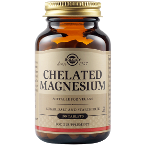 Solgar Chelated Magnesium 100 мг 100 Таблетки