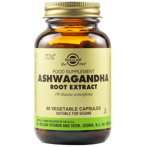 Solgar Ashwagandha Root Extract 60 Веган Капсули