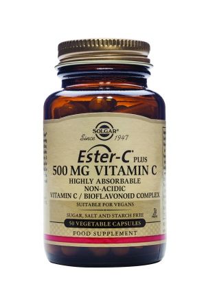 Solgar Ester C Plus 500 мг 50 Веган Капсули