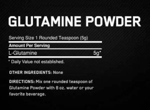Optimum Nutrition Glutamine Powder 600 г